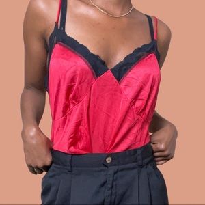 Vintage Red Cami